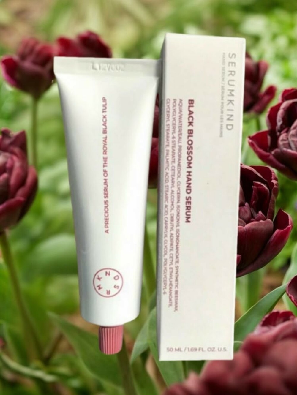 SERUMKIND Black Blossom Luxury Hand Cream Serum Exp May 2027! 50 ml *BNIB!